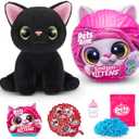 Pets Alive Smitten Kittens Surprise (Bombay Cat Lucky) by ZURU Nurture Play Soft Toy Unboxing Adopt Interactive 10 Sounds