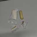 Dntorx Folding Coat Hooks, 2 Pcs Foldable Gold Wall Hooks Heavy Duty Foldable Hook Bathroom Towel Hooks Robe Hooks Wall Mounted for Hanging Coat Towels Clothes Hat Bags Keys