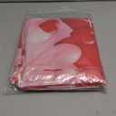 Whaline 4Pcs Happy Valentine's Day Chair Covers Red Pink Love Heart Seat Covers Washable Sweet Dining Chair Slipcovers Protector for Wedding Anniversary Home Room Kitchen Decor