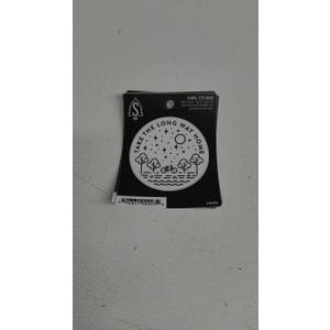 Vinil Sticker Take the long Way Home FM094.  4 Pack