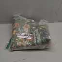 Lahome Floral Rugs for Entryway, 2X3 Washable Kitchen Rugs Ultra-Thin Soft Rug, Non Slip Indoor Door Mat Stain Resistant Boho Small Low-Pile Throw Carpet for Bathroom Bedroom (2x3ft, Green)