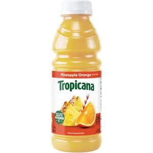 Tropicana Juice Drink, 15.2 Bottles, Pineapple Orange, 15.2 Oz (Pack of 12), EXP JUL122026