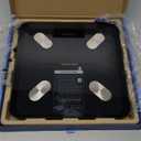 Etekcity Smart Scale for Body Weight, FSA&HSA Eligible, Bathroom Digital Weighing Scale with BMI, Body Fat, Muscle Mass, Accurate Bluetooth Home User Health Equipment Sync Apps, LED, Tempered glass (11 x 11 inches, Black)