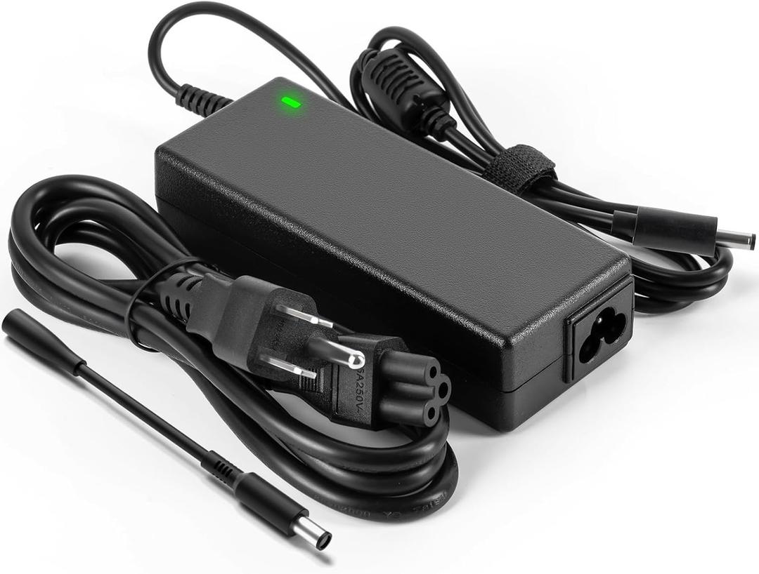 90W 4.5mm AC Adapter for Dell Inspiron 7706 7506 7590 7591 7501 7790 7791 7500 2 in 1 2n1 15 17, for Dell Inspiron 5490 5491 3280 3290 AIO Laptop Supply Cord, 4.5mm AC Adapter