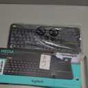 Logitech 920007119 Wireless Touch Keyboard K400 Plus, Black