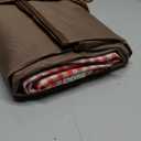 VitalCozy Waterproof Picnic Blankets 59 x 78in Outdoor Blanket Foldable 2 in 1 Double Layer Sandproof Beach Mat with Carry Strap for Camping Lawn Park Beach Grass(Red White)