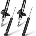 SCITOO 4pcs Front Rear Shock Absorbers Replace for VW for Passat | Front Rear Shocks for VW CC 2009-2014,for VW for Golf 2010-2014,for VW for Golf R 2012-2013 Replace 335808/344459