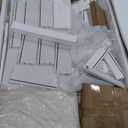 DWVO Makeup Vanity with LED Mirror, 11-Drawer Vanity Table with Touch-Control Lights