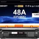 48A CF248A Compatible Toner Cartridge Replacement for HP 48A CF248A Work with LaserJet Pro M15w M15a M16w M16a Toner LaserJet MFP M28w M28a M29w M29a M30w M31w Printer (Black, 1 Pack)