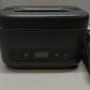 Cordless Electric Lunch Box for Adults20000mAh Rechargeable Heated Lunch Box with Self Heating & 1.2L Portable Food Warmer for Work Travel Car(Gray-Green)