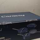 Caraway Nonstick Ceramic Cookware Set (12 Piece) Pots, Pans, Lids and Kitchen Storage - Non Toxic - Oven Safe & Compatible with All Stovetops - Navy