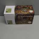 2 Pack Outdoor Solar Hanging Lantern Lights Metal LED Decorative Lamp for Garden Patio Courtyard Lawn and Table with Hollowed-Out Design (Sunset Blaze)