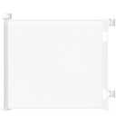 Retractable Baby Gate for Stairs & Doorways, 55" Wide x 33.6" Tall Easy Installation Mesh Dog Gate for Indoor & Outdoor Use,Pet and Dog Safety Gate for Hallways(White)