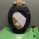 Toilet Seat, Slow Close, Soft Touch, Ultra-Smooth Matte Finish (No Orange-Peel Texture), Premium Moulded Wood, Quick Release, PIKLiDS (Black, Elongated)