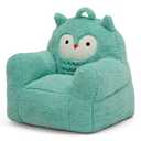 Delta Children Owl Cozee Buddy Chair, Teal