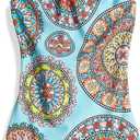 Kanu Surf Girls Jasmine Beach Sport Halter One Piece Swimsuit, 12