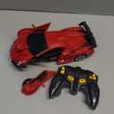 Transform Remote Control Car Toy for Kids 4 5 6 7 8, Remote Control Car for Boys 4-7, Transform Cars for Boys 4-6, Toy Car 5 Year Old Boy, Toys for 3 4 5 6 7 8 9 10 11 12 Years Old Boy (Red)