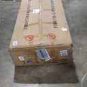 L Shaped Modular Sectional Sofa with Reversible Chaise Lounge, 5-Seater Corner Couch, Linen Upholstery Convertible Sof w/Movable Ottoman, Cup Holders, 2 Pillows and Rivet Ornament for Living Room