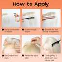 SEIKEA Hair Toppers for Women Real Human Hair, 10" Clip in Bangs Hand-tied Base 1.4 * 2.2inch Natural Realistic with Thinning Hair with Wispy Bangs White Blonde