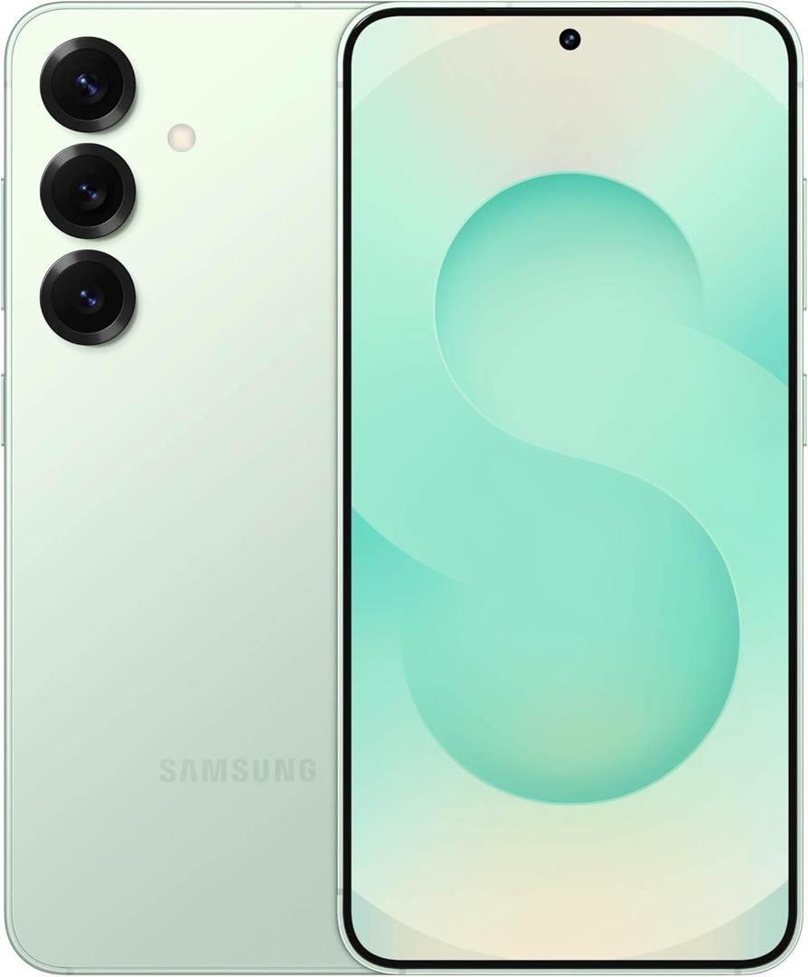 Samsung Galaxy S25 Cell Phone, 128GB Smartphone, Unlocked Android, AI Night Mode Camera, Snapdragon 8 Elite Fast Processor, ProScaler Display, 4000mAh Battery, 2025, Mint