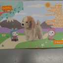 OR OR TU Walking Barking Toy Dog with Remote Control Leash, Plush Puppy Electronic Interactive Toys for Kids, Shake Tail,Pretend Dress Up Realistic Stuffed Animal Dog Age 3 4 5 6+ Years Old Best Gift