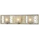 Elk Lighting - 31428/3 - Santa Monica - Three Light Bath Bar Aged Silver Finish