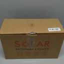 SUPER BRIGHT Solar Pathway Lights Outdoor, 8 Pack Solar Lights Outdoor, Auto On/Off, IP65 Waterproof Solar Garden Lights Solar Powered Landscape Lighting for Yard Patio Walkway Driveway Pathway (Cool White (Cuboid))