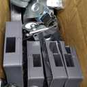 Trash Can Dolly Wheels, Adjustable 15-19 Inch Round Roller with Locking Wheels 440 LBS Heavy Duty Drum Cart Multi Function Rolling Dollies Stand Plant Caddy(2 Packs, Grey) (Gray)