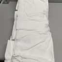 Bedsure 100% Washed Cotton Duvet Cover Cal King - Natural White Minimalist Cotton Duvet Cover Linen Like Textured - GentleSoft Plain Simple Bedding, Natural White, California King, 104"x98"