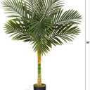 Nearly Natural 4ft. Golden Cane Artificial Palm Tree