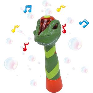 Maxx Bubbles Dinosaur Bubble Wand – Light Up Bubble Blower Toy with Sounds | Outdoor Summer Fun for Kids | Party Favor and Great Gift – Sunny Days Entertainment