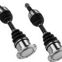 NEW Left & Right Front CV Axle Shaft Assembly fits for Ford F-150 4WD 1997-2003, for F-150 Heritage 2004, for Expedition 4WD 97-02, for Lincoln Navigator 98-02, 4.2L 4.6L 5.4L, 4WD Only; NOT for RWD