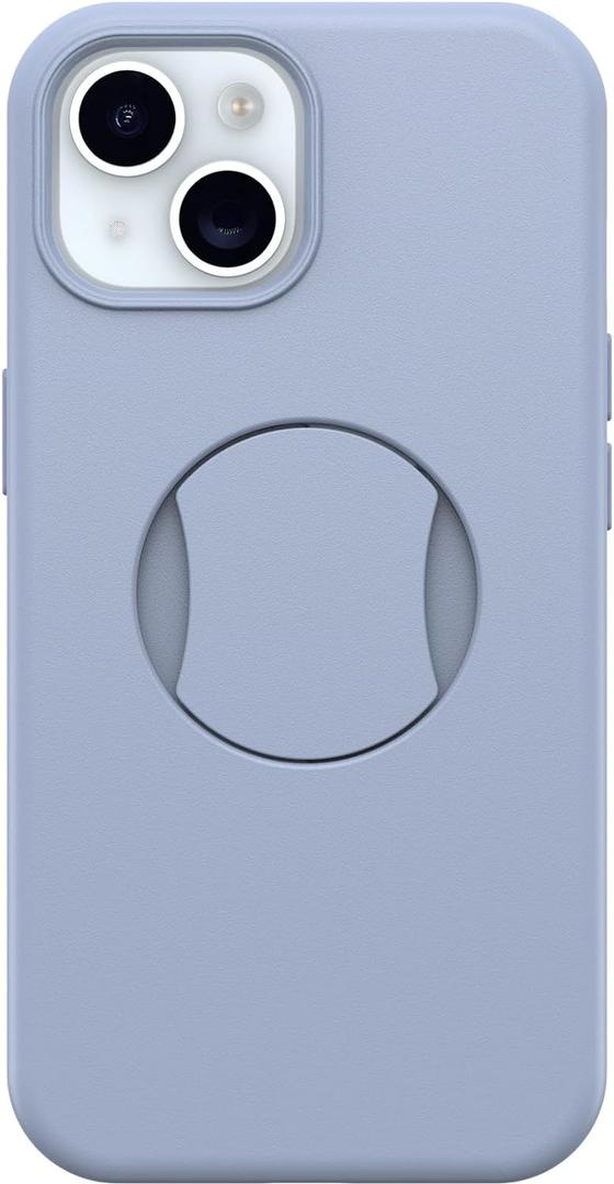 OtterBox iPhone 15, iPhone 14, and iPhone 13 OtterGrip Symmetry Series Case - You DO Blue, Built-in Grip, Sleek Case, Snaps to MagSafe, Raised Edges Protect Camera & Screen