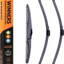 Windshield Wiper Blades for 2023 2024 2025 2026 Kia Sportage Front 26" + 18" and Rear 12", Fits All Trims Including Hybrid & Plug-in Hybrid, All-Season Beam Blades