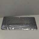 Logitech MK540 Advanced Wireless Keyboard and Mouse Combo for Windows, 2.4 GHz Unifying USB-Receiver, Multimedia Hotkeys, 3-Year Battery Life, for PC, Laptop