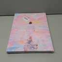 2 x Framed Pink Jesus Walking On Water Wall Art Christian Canvas Prints 12x16in, 16L"x12W" Canvas