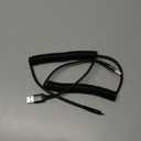 Coiled Lightning Cable, iPhone Charger Cable 3FT for Car, 2 Pack [Apple MFi Certified] 3 Feet Lightning Cord Compatible with iPhone14/13/12/11 Pro Max/XS MAX/XR/XS/X/8/7/Plus/6S iPad/iPod- Black