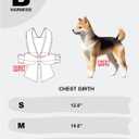 Pinkaholic New York Amabel Dog Harness Flower Pattern Fashionable Cute Spring Summer Harness for Small Dogs, Aqua, Small