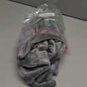 BEDELITE Flannel Pillowcases Standard Set of 2, Super Soft Fleece Pillow Case Cover with Zipper for Bedroom, Sofa, Couch,Luxury Cozy Fuzzy Velvet Pillow Shams for All Seasons(20x26 Inches, Gray)