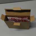 AMENON 26.2 Ft 80 Led Candy Cane String Lights Christmas Decor Battery Operated Fairy Lights Remote Control with Timer 8 Modes Holiday Xmas Decorations Indoor Outdoor Home Party Bedroom (Warm White)