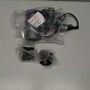 slopehill Professional Ionic Hair Dryer, Powerful 1800W Fast Drying Low Noise Blow Dryer with 2 Concentrator Nozzle 1 Diffuser Attachments for Home Salon Travel (Grey)