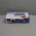 Fuel Transfer Pump (3.2GPM) with Auto-Stop Sensor, 51" Hose Automatic Gas Pump Transfer with 4 Gas Can/Racing Can Fittings, USB and Battery Powered Portable Siphon Pump for Oil, Gasoline, Diesel