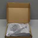 Amylove Zipper 48 x 87 Inch Dust Barrier Door Kit Construction Door Barrier 4 x 7.25 ft Reusable Plastic Curtain Cover Containment Standard Doorway Temporary Wall Screen Sheeting for Bathroom Hallway (Black)