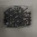 HZIU 51 Deck Balusters 32'' Straight Baluster, Black Metal Deck Spindle and Stairs Railing with Screws, Hollow Rectangle Deck Balusters for Deck Railing Porch (32x1.2x0.4Inch)