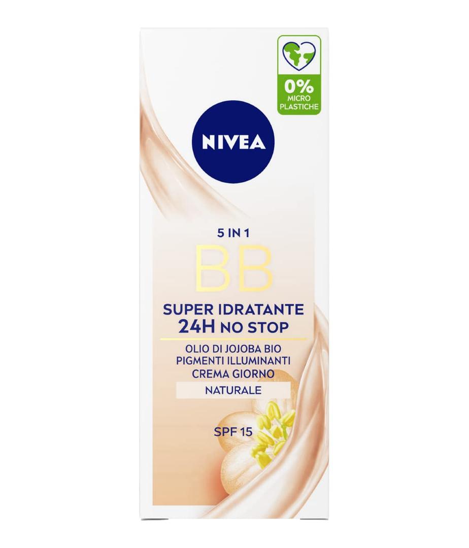 NIVEA 5-in-1 BB Cream Light with Mineral Pigments & Jojoba Oil, 50 ml Each  Bundle of 2  Hydrating Complexion Perfecting Cream That Moisturises, Smooths, Evens Skin Tone & Enhances Natural Radiance