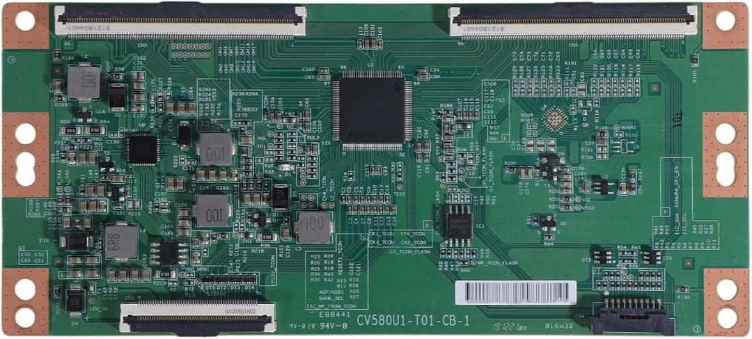 1 Pcs New and Original CV580U1-T01-CB-1 T-con Board Compatible with Hisense 58R6E
