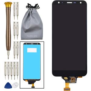LCD Screen Touch Digitizer Screen Replacement for LG K40 Black K12+ K12 Plus X4 2019 LMX420EMW LMX420