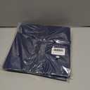 2 x Newrara Graduation Unisex Matte Adult Graduation Cap with Tassel (Blue)