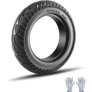 200x50 8"x2" Scooter Wheel Solid Tire Electric Scooter Front Solid Non-Pneumatic Tire with Hub Replacement for Electric