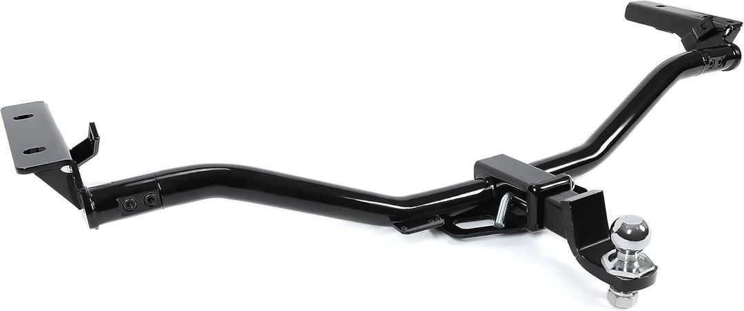 KUAFU Class 3 2" Trailer Hitch Compatible with 2011-2019 Ford Explorer / 2013-2017 Police Interceptor Utility All Models Loaded Ball Bumper Tow Kit